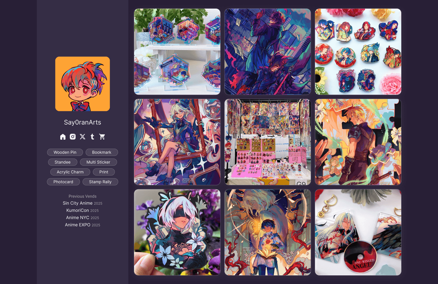 Sayoran portfolio example